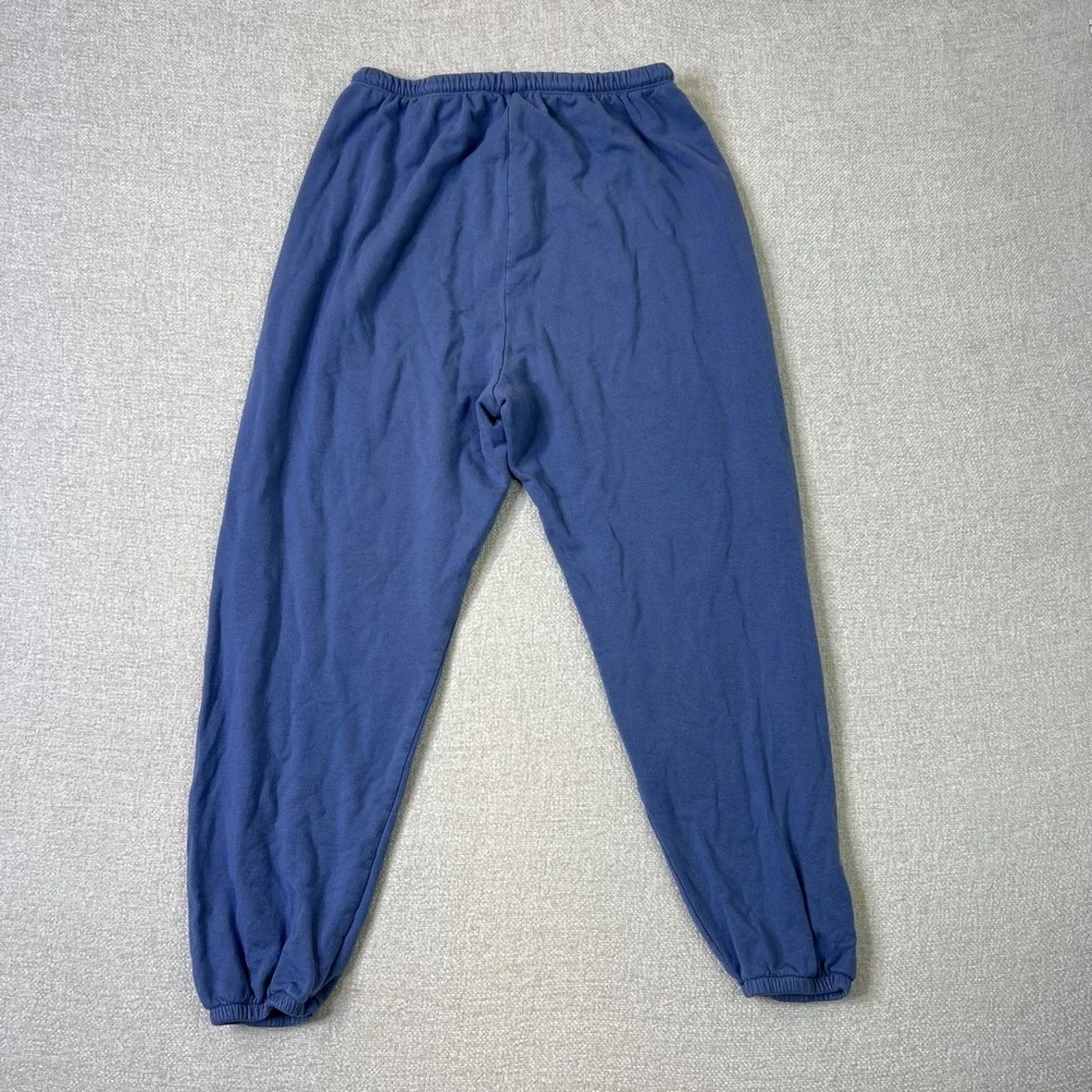 Aerie Fleece Lightweight Joggers Blue Lounge Cozy Sweatpants Women's S Short - Picture 2 of 6